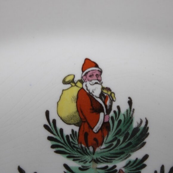 Spode 10" Plate White Green Multi Color Christmas Tree S3324 10" Plate - Picture 11 of 12